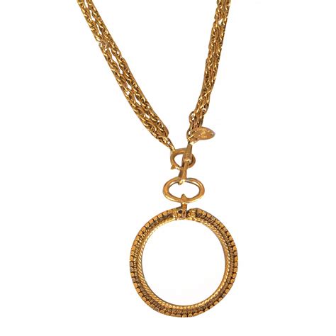 collier loupe chanel|Chanel collier sale.